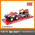 Nouveau design 44CM Friction trailer truck toy